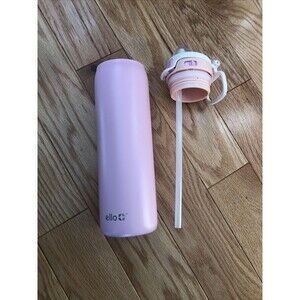 Ello Cooper 22 oz.  Vacuum Insulated Stainless Steel Water Bottle Cashmere Pink